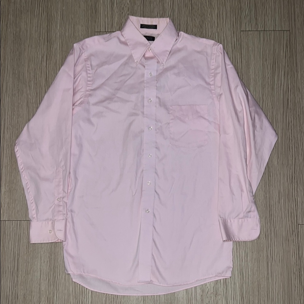 Arrow Size Medium Men's Pink Dress Shirt